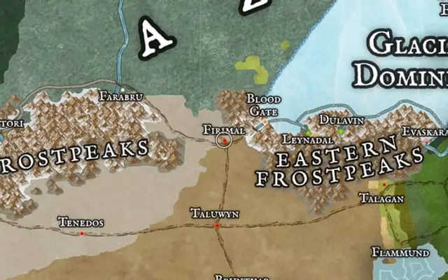 Firimal on the map of Kworgale