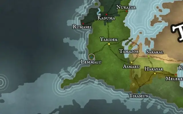 Lemmalu on the map of Kworgale