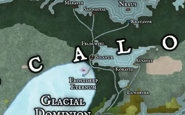 Silanur on the map of Kworgale