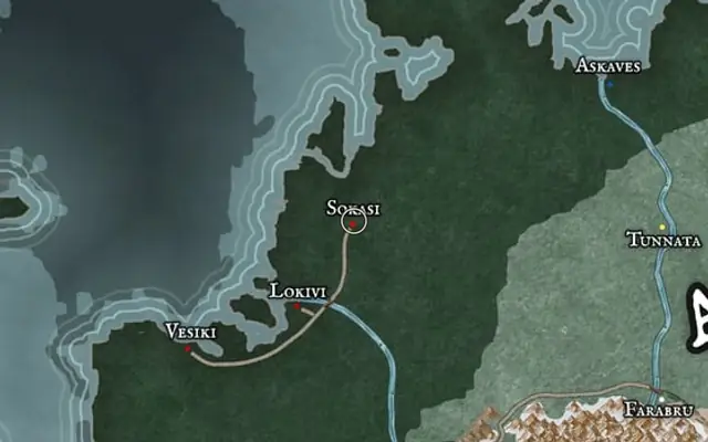 Sokasi on the map of Kworgale