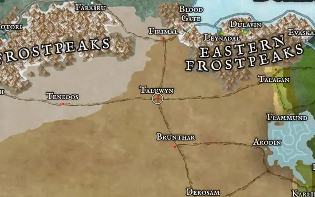 Taluwyn on the map of Kworgale